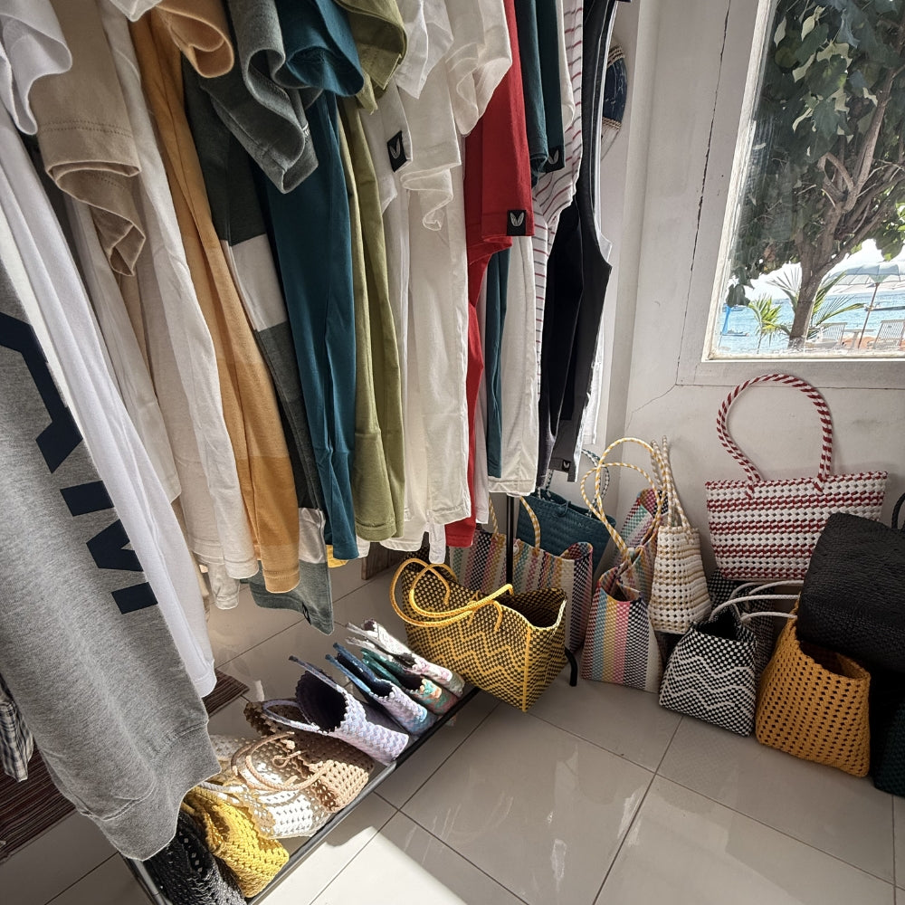 Bags for sale in Clam Clothing , Jungut Batu Beach, Nusa Lembongan