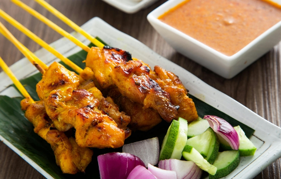 Chicken Satay skewers 