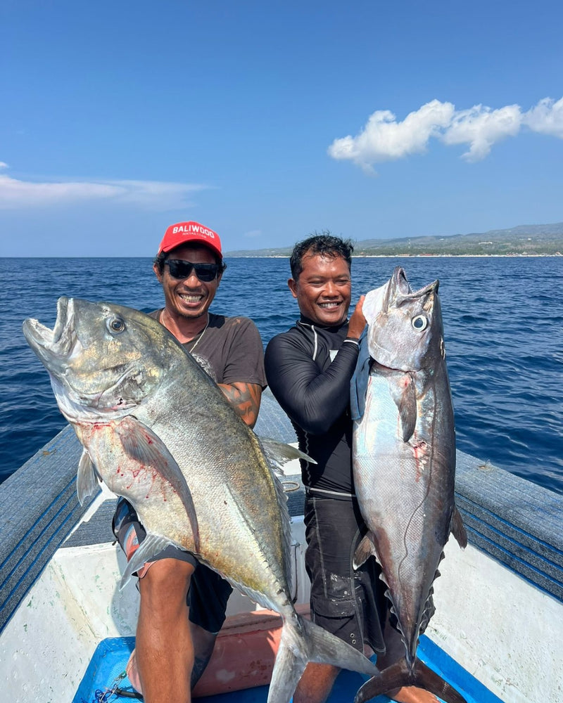 Catch of the day , GT FIshing , Nusa Lembongan