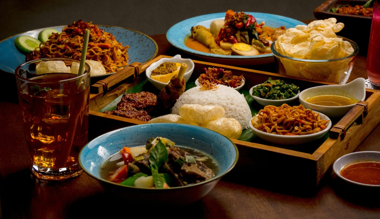A Table of Indonesian food - Island Pulse 