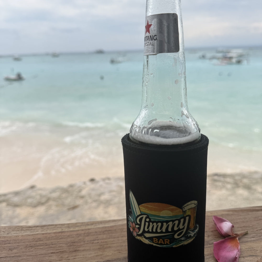Cold Bintang at Jimmy Bar , Jungut Batu Beach