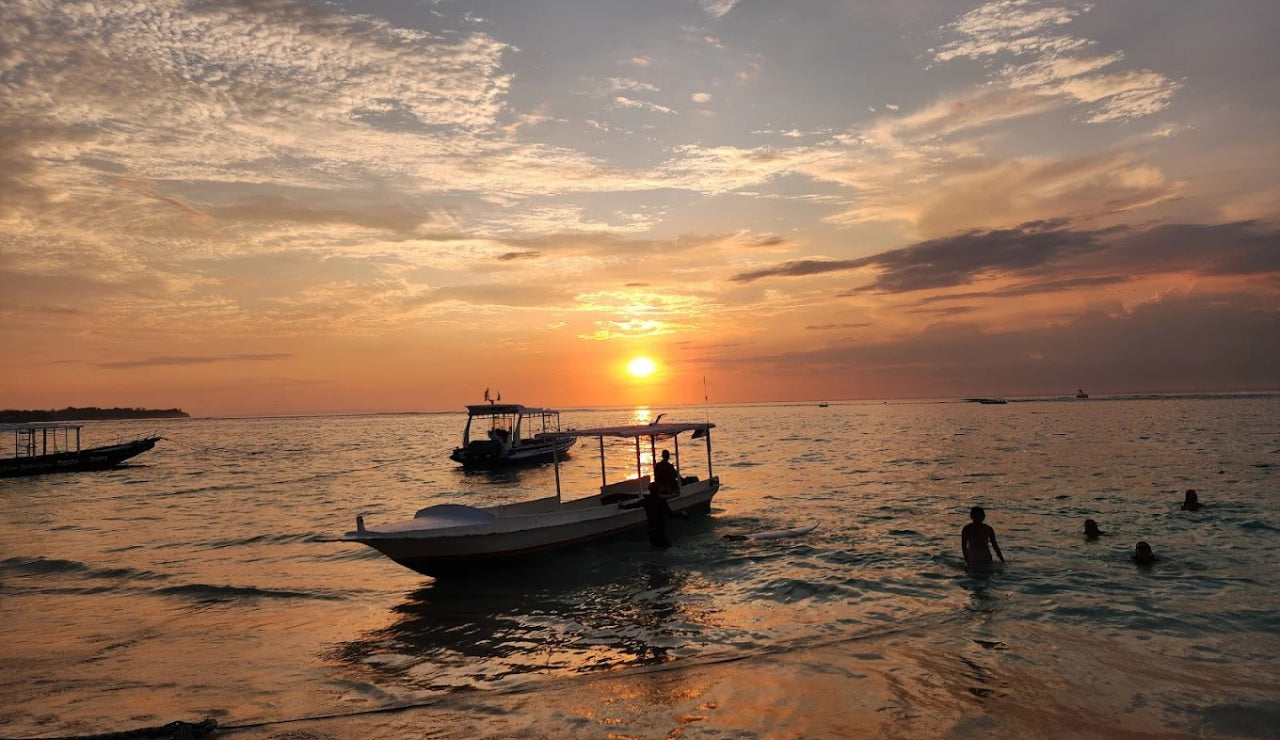 Sunset fro Jimmy Bar, Nusa Lembongan