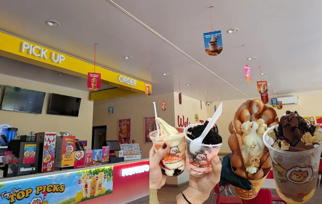 Momoyo Ice Cream Store, Jungut Batu, Nusa Lembongan