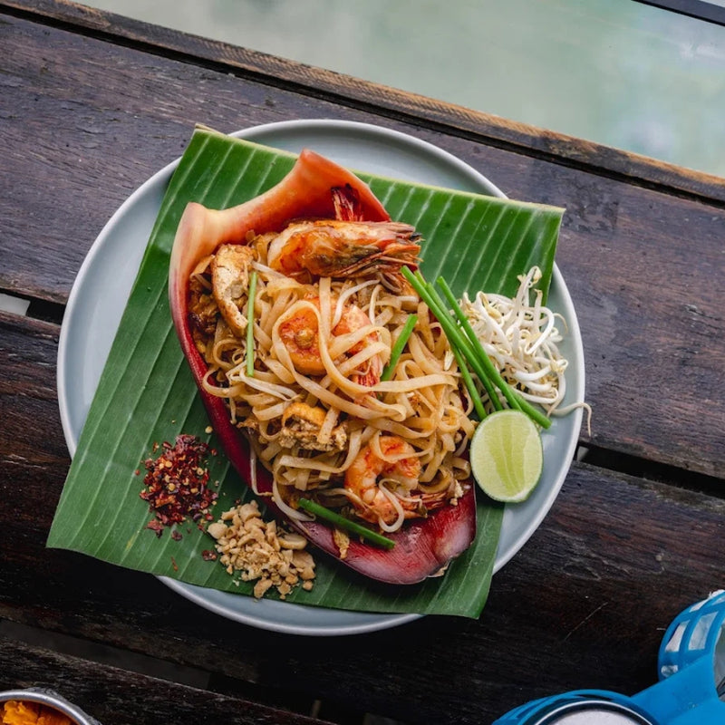 Prawn Pad Thai at Thai Pantry , Nusa Lembongan