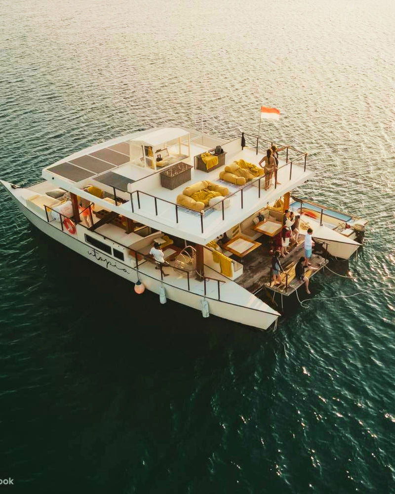 Utopia Catamaran available for charters and ocean days, Nusa Lembongan