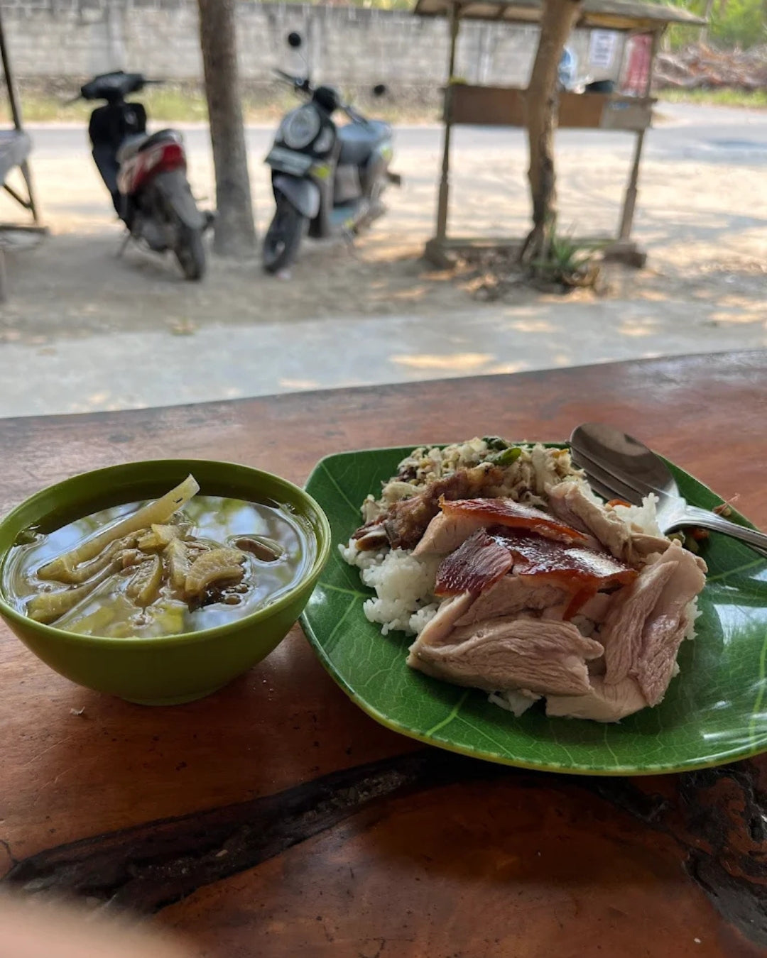 Babi Guling at Warung Cokro, Nusa Lembongan